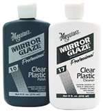 Meguiar's M1708 - Mirror Glaze Clear Plastic Cleaner, 8 oz.